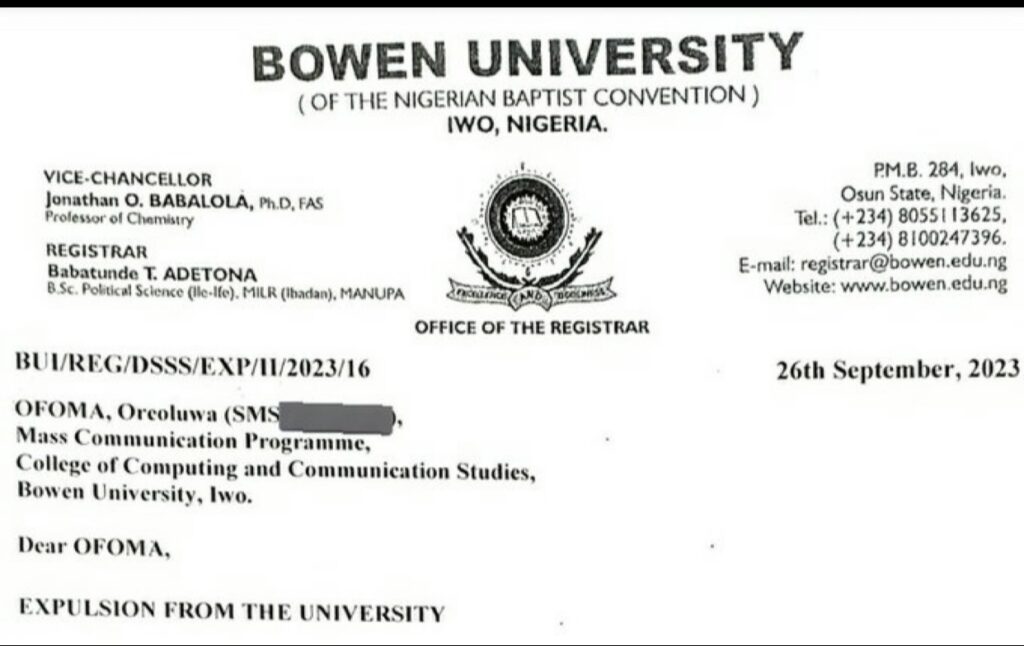 Suicidal upcoming musician gets expelled from Bowen University, begs public to stream his music 