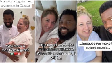 Nigerian man and his Canadian lover celebrate 2-year marriage anniversary