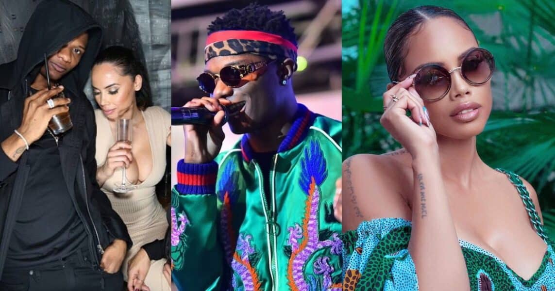 "Another one don enter" -Fans hail Wizkid as he's captured rubbing hands on Jada P's belly