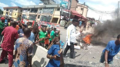 Viral video of angry residents as a pregnant woman and her two children are killed in Lagos