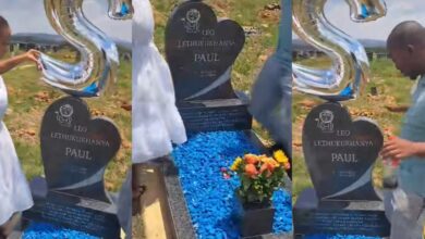 Parents late son's burial ground balloons celebrate 2nd birthday