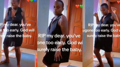 "RIP my dear" - Nigerian woman passes away from complications due to baby's size, 2 hours after delivery 