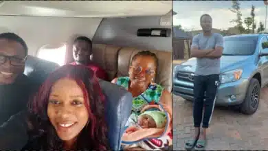 Man appreciates mother-in-law with new car after 'omugwo'