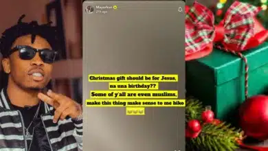 “Christmas gift na for Jesus no be una birthday” — Mayorkun tells fans requesting for gifts