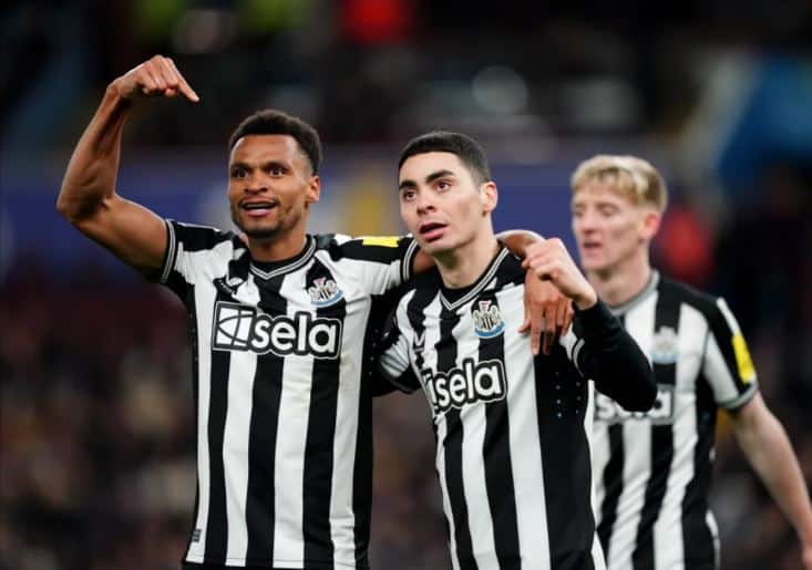 Newcastle upset Aston Villa 3-1, ending Unai Emery's home record