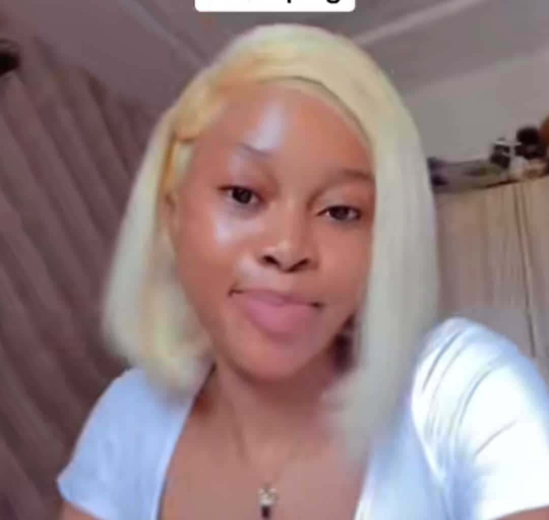 "The wig don grow wings" - Nigerian lady heartbroken over wig's state after revamp by Ibadan-based hair stylist