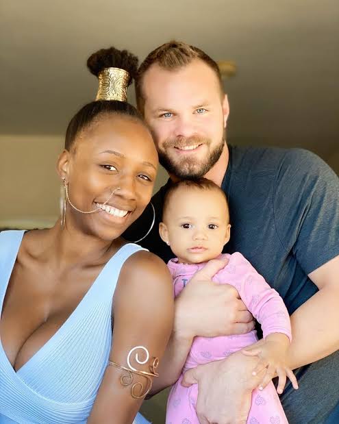 "A broken home is never easy" – Moment Korra Obidi expresses shock, mutes her live video as daughter tells her something about visiting her dad
