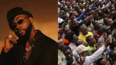 “The entire country is an orphanage home now” — Nigerian citizens beg Davido for alms