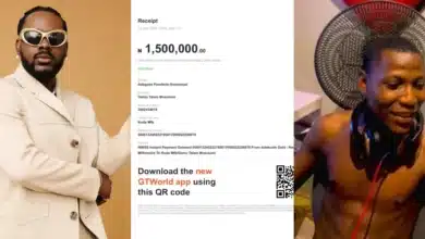 Adekunle Gold leave smiles on many faces as he gifts die-hard fan of his music N1.5 million