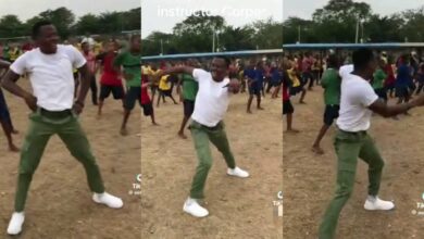 "Whatever you do, do it well" – Viral dancing Corper reportedly gifted N1M by school's old boys' association