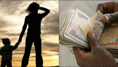 Single mother blasts stranger who gives her N50K but failed once, reports to wife