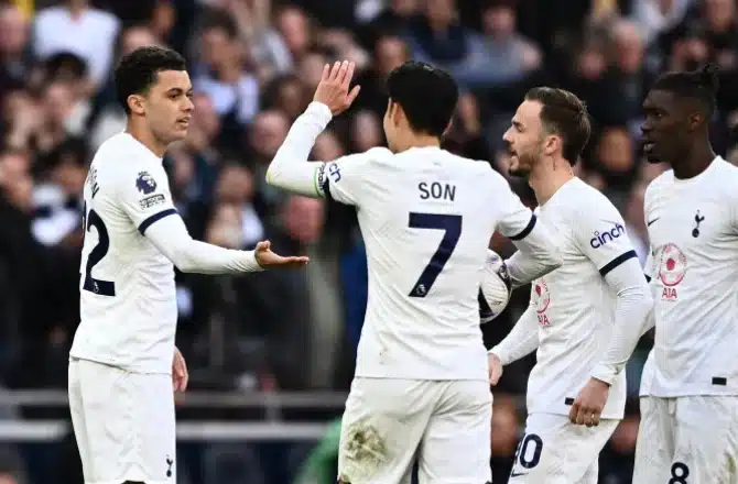 EPL: Son's late goal hands Spurs 2-1 win over Luton