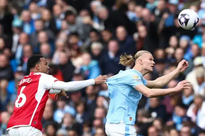 EPL: Wasteful Manchester City draw Arsenal at Etihad
