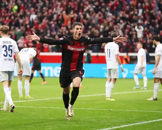 Leverkusen completes dramatic comeback to secure late victory against Hoffenheim