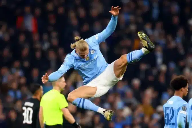 Ucl Haaland Hits New Record As Man City Pick Quarter Final Ticket