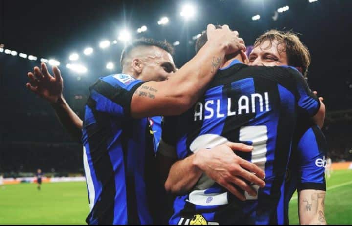 Inter Milan edge Genoa 2-1 to extend lead in Serie A title race