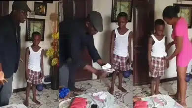 “I’m the one paying your school fees” — Man tells his son after his wife claimed to be the one making the payments