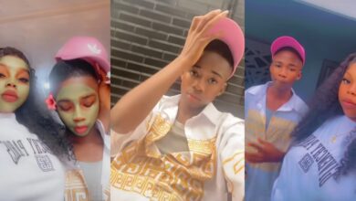 "This boy don reach 10?" - Nigerian boy sparks reactions as he flaunts flamboyant lifestyle, girlfriend on social media
