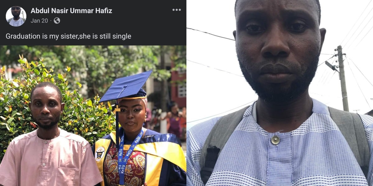 "Graduation is my sister, she is still single" - Brother's grammar error in sister's marriage ad grabs attention