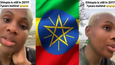 "They'll meet COVID in 2020" - Ethiopian lady in shock as country's calendar is 2017 while other countries are in 2024