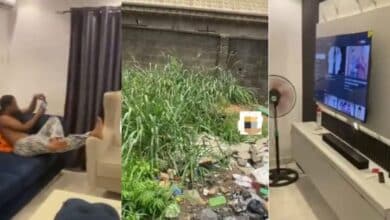 "Disguise don cast" – Man shows off vast difference between the interior and exterior of his house
