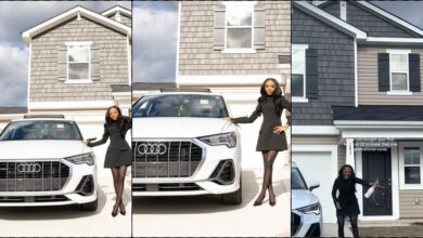 Lady breaks generational curse, buys house abroad at 22