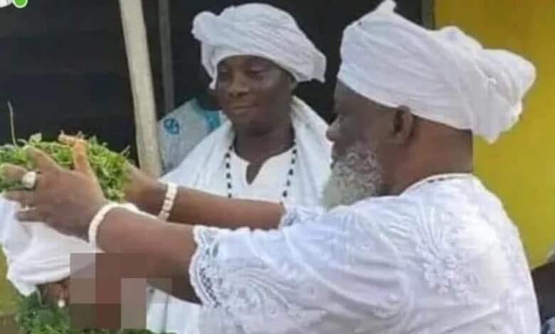 63-yr-old chief priest marries 12-year-old girl in Ghana to fulfill custom