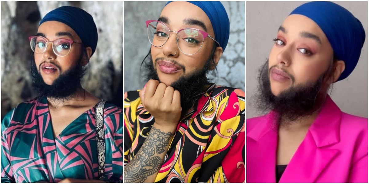 "No man wants to date me because of my look" - Beautiful bearded lady cries out over inability to find love
