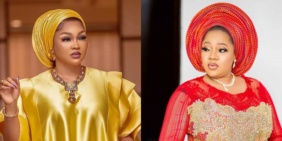 Toyin Abraham publicly squashes beef with Mercy Aigbe, she responds