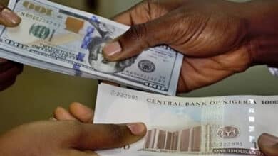 Naira slides by 4.6% against dollar at official market