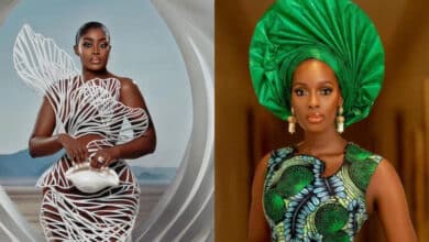 Blogger slams upcoming designing for claiming to have designed Nana Akua’s AMVCA outfit, shows proof