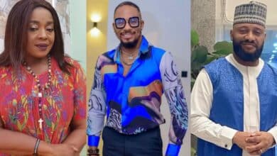 Rita Edochie reacts after Yul Edochie claimed Junior Pope betrayed him