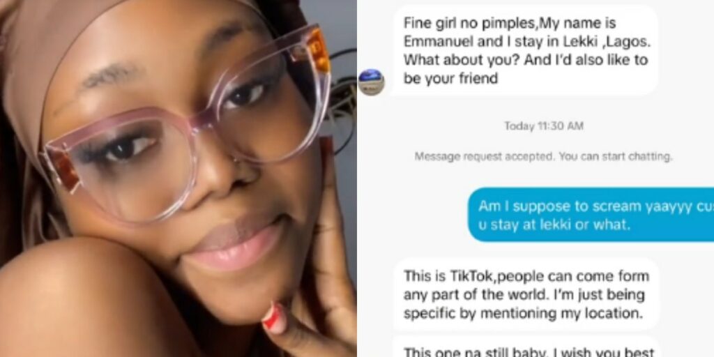 Lady Vents As She Leaks Chat Of Lekki Based Man Who Slid Into Her DM