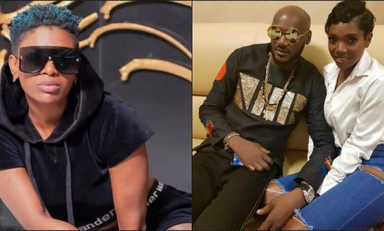 "My husband has just 5 kids with 2 women" — Annie Idibia pleads against bashing 2Face (Video)