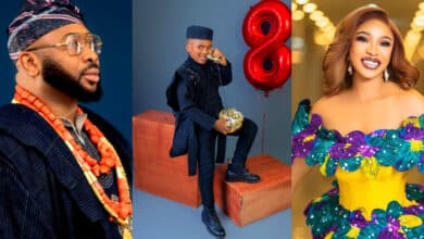 "When I count my blessings, I count you" - Churchill Olakunle celebrates Tonto Dikeh's son as he turns 8