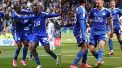 Ndidi's Leicester promoted back to Premier League after Leeds fall to QPR