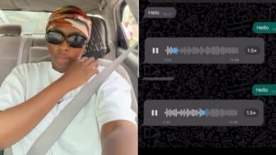 Lady shares disturbing voice recording she received from Uber driver after ride