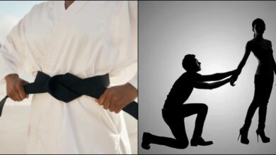 lady martial arts husband behavior