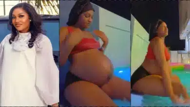 Chomzy melts hearts as she shares pregnancy throwback