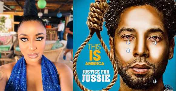 Actress Tonto Dikeh reacts to homophobic attack on Empire actor, Jussie Smollett