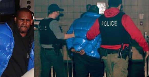 R. Kelly arrested by Chicago police after being indicted on sexual abuse charges (photos/video)