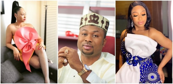 Rosy Meurer, Tonto Dikeh, Olakunle Churchill