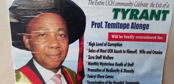 See The Savage And Terrible Way Staff Of UCH Celebrated The Retirement Of Their  Chief Medical Director Temitope Alonge  