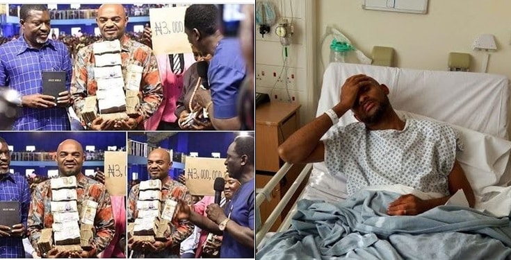 Ailing Actor Leo Mezie Gifted N3 million By Prophet Jeremiah Fufeyin For Transplant