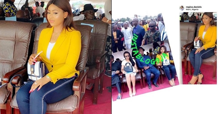 Regina Daniel And Husband Make First Public Appearance