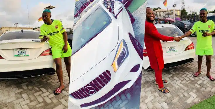 Zlatan Ibile Buys Brand New 35 Million Mercedez Benz Car