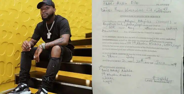 Davido Dragged To Court Over Alleged ₦4,000,000 Fraud