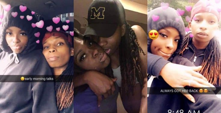 Lady commits suicide after her lesbian girlfriend, died (video)