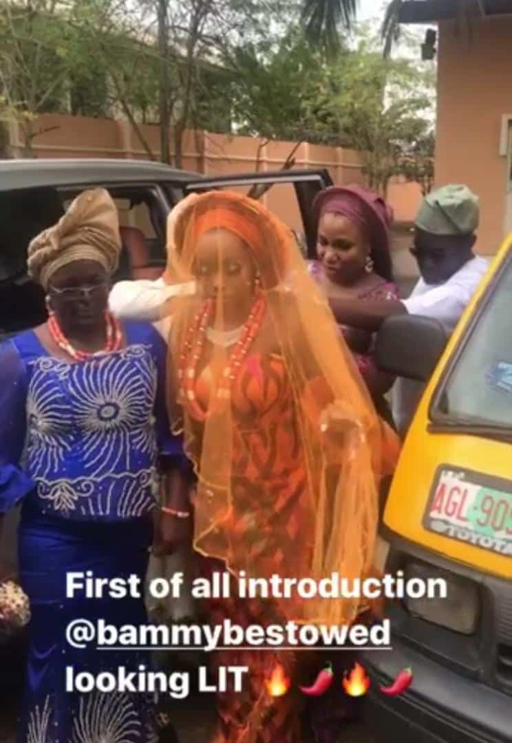 First photos from Bam Bam and Teddy A's traditional wedding