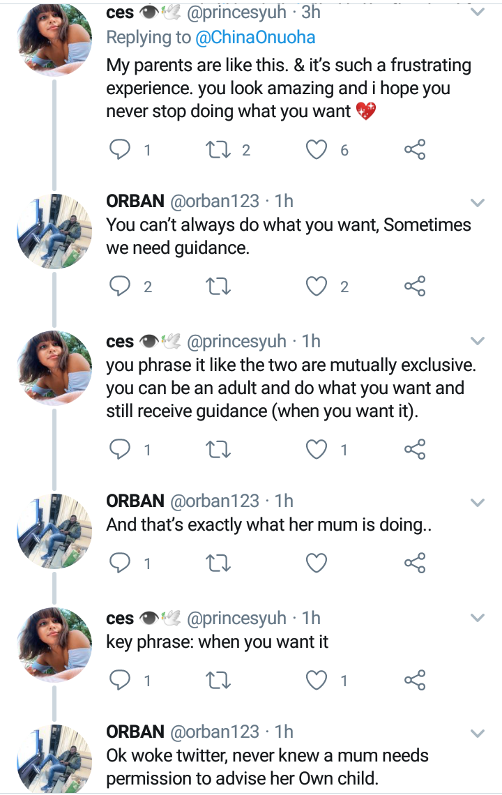 Lady reveals how her mother reacted